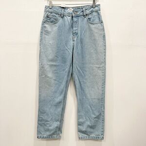 Roxy High Rise Straight Leg Jeans Light Wash Size 28